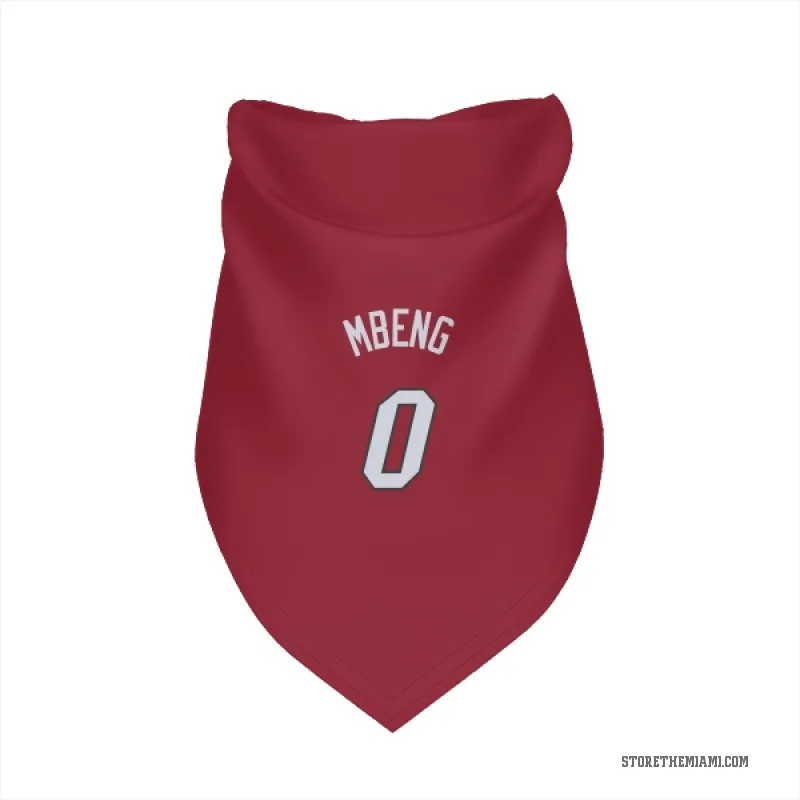 Bez Mbeng  Red Miami Heat  Cat & Dog Pet Bandana