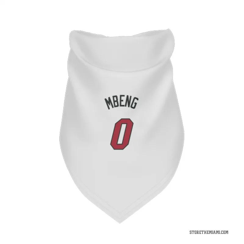 Bez Mbeng  White Miami Heat  Cat & Dog Pet Bandana