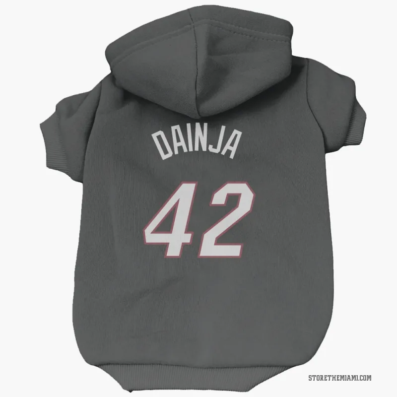 Dain Dainja  Black Miami Heat  Cat & Dog Pet Hoodie
