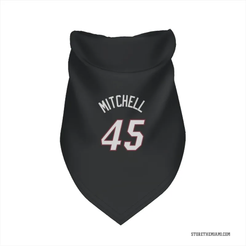 Davion Mitchell  Black Miami Heat  Cat & Dog Pet Bandana
