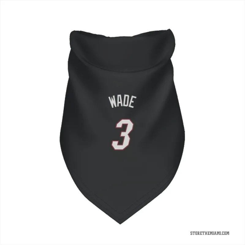 Dwyane Wade  Black Miami Heat  Cat & Dog Pet Bandana