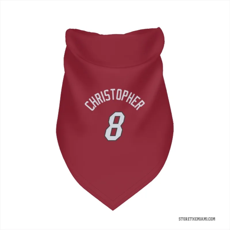 Josh Christopher  Red Miami Heat  Cat & Dog Pet Bandana