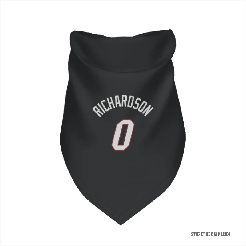 Josh Richardson  Black Miami Heat  Cat & Dog Pet Bandana