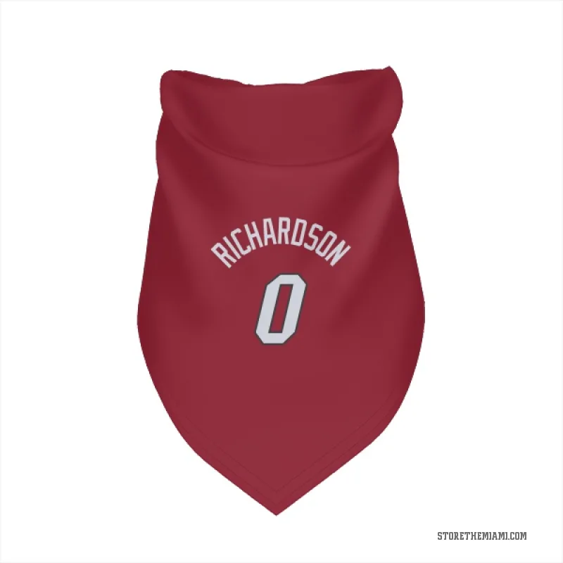 Josh Richardson  Red Miami Heat  Cat & Dog Pet Bandana