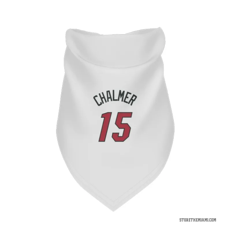 Mario Chalmer  White Miami Heat  Cat & Dog Pet Bandana