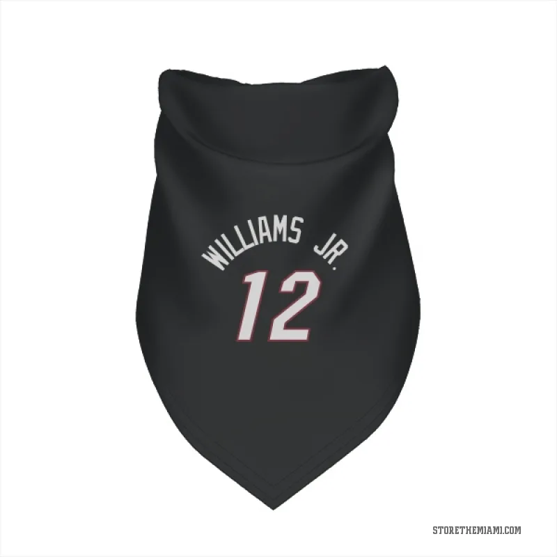 Matt Williams Jr.  Black Miami Heat  Cat & Dog Pet Bandana