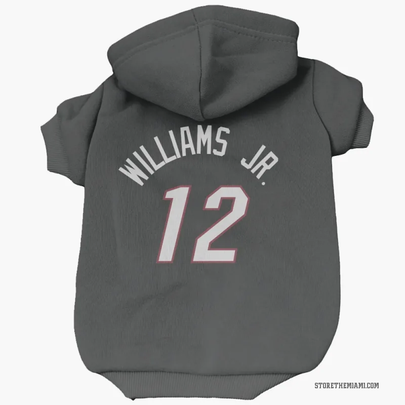 Matt Williams Jr.  Black Miami Heat  Cat & Dog Pet Hoodie