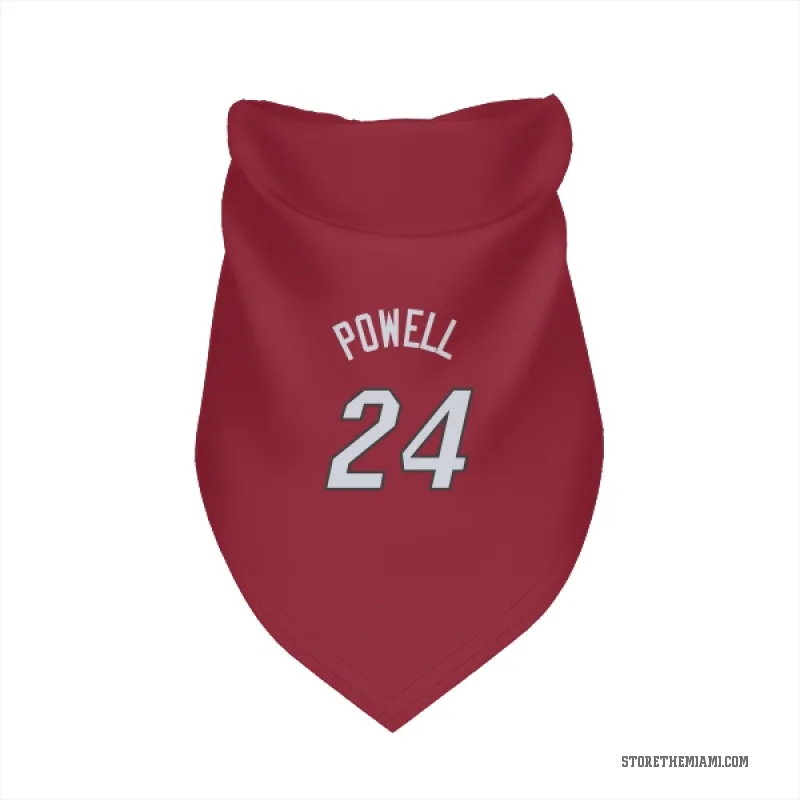 Norman Powell  Red Miami Heat  Cat & Dog Pet Bandana