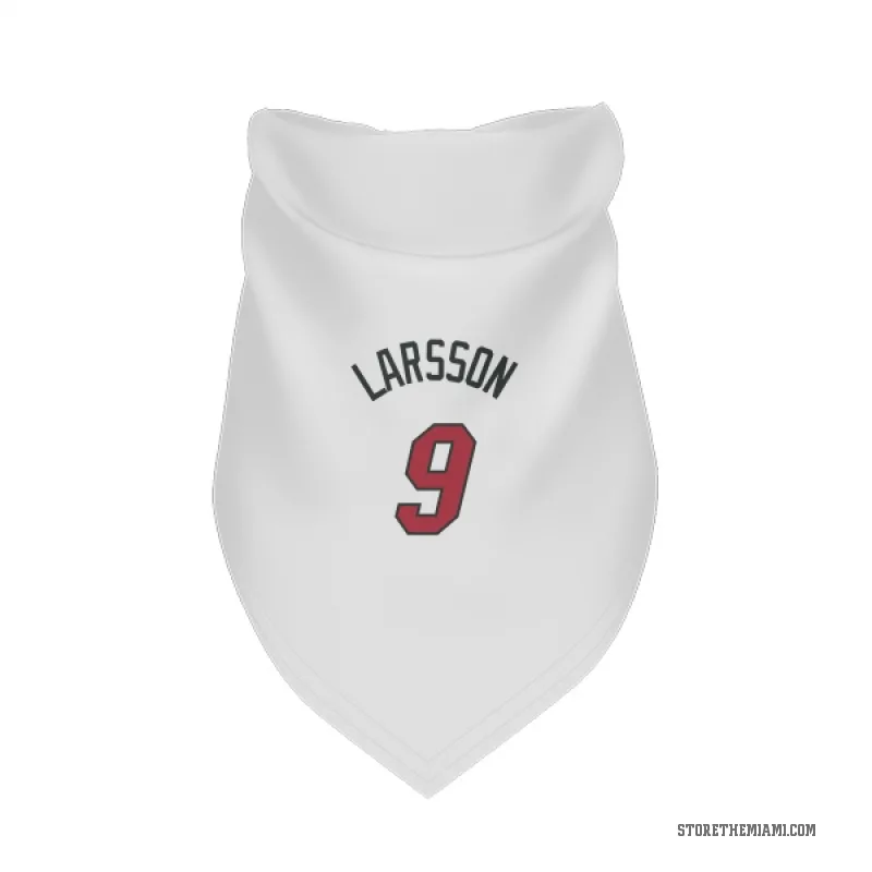 Pelle Larsson  White Miami Heat  Cat & Dog Pet Bandana