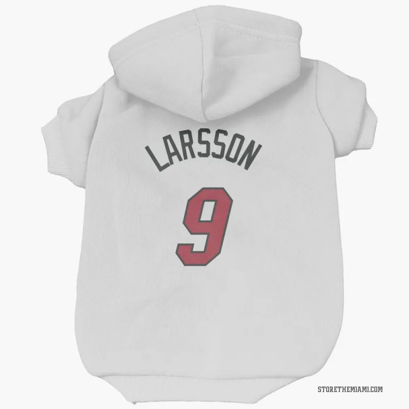 Pelle Larsson  White Miami Heat  Cat & Dog Pet Hoodie