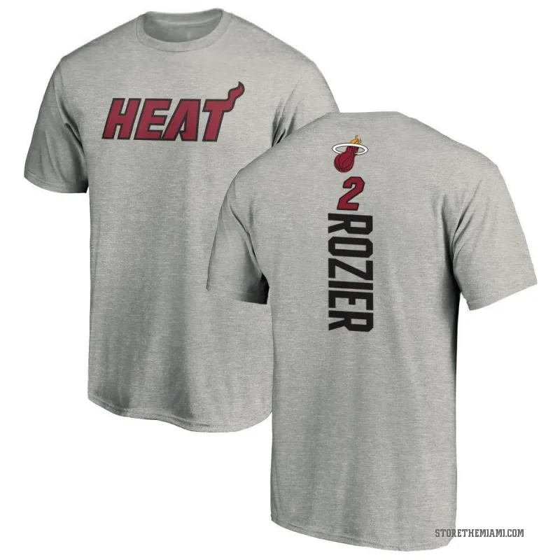 Terry Rozier Youth Miami Heat Ash Backer T-Shirt