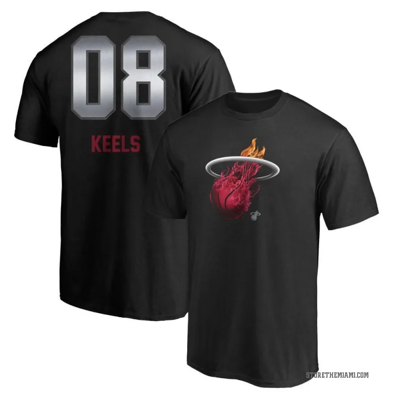 Trevor Keels Youth Black Miami Heat Midnight Mascot T-Shirt