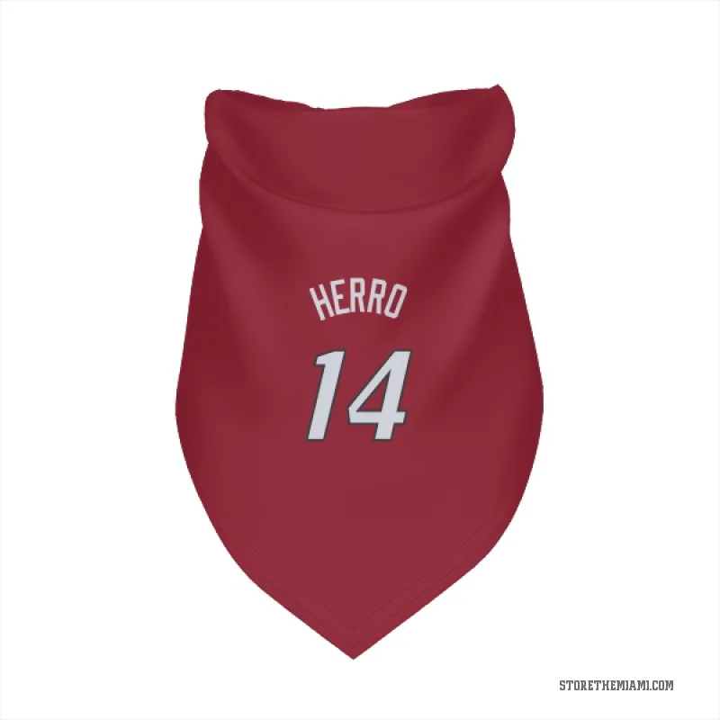 Tyler Herro  Red Miami Heat  Cat & Dog Pet Bandana